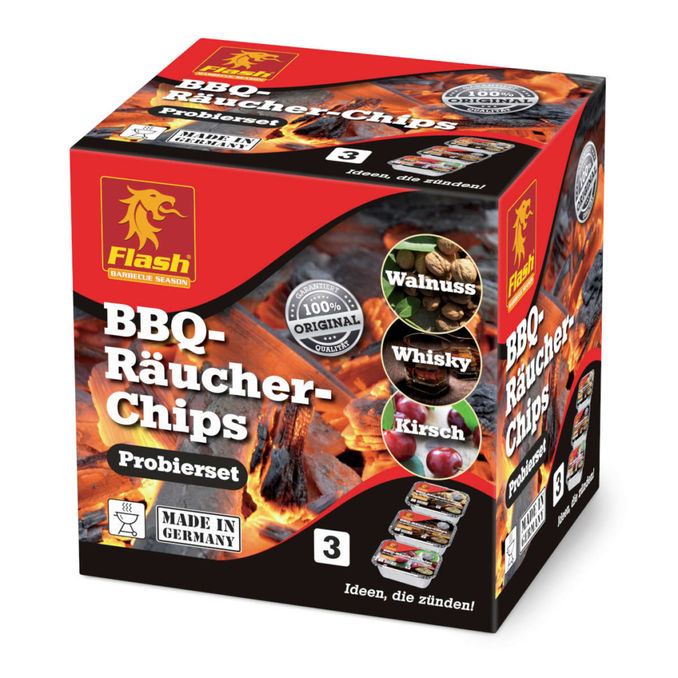 Flash BBQ Räucherchips Probierset 