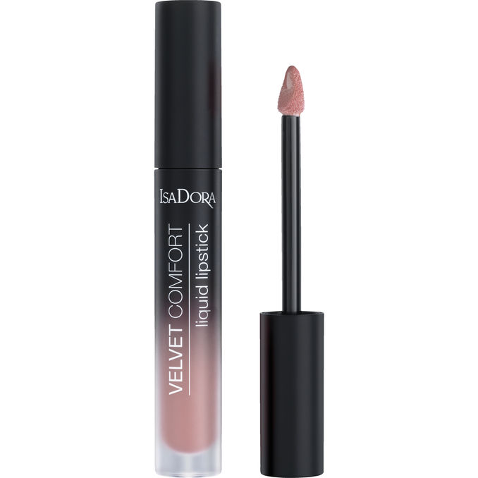 IsaDora Flytande Läppstift Velvet Comfort Nude Blush