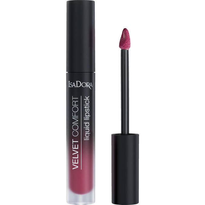 IsaDora Flytande Läppstift Velvet Comfort Berry Blush