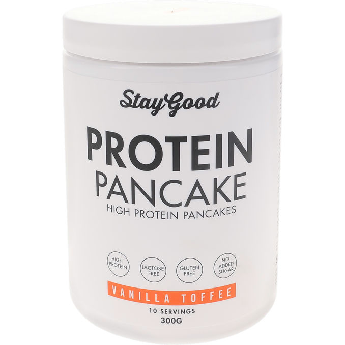 Staygood Proteiinipannukakkujauhe Vanilja & Toffee