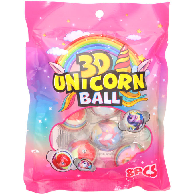 3D-Gummy 3D Geléslik m. Enhjørninger