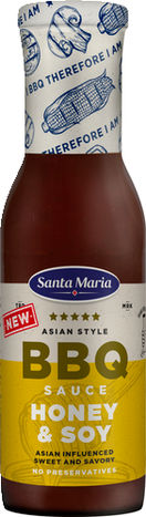 Santa Maria BBQ Sauce Honey & Soy 350G