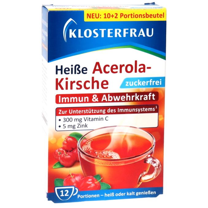 Klosterfrau Heiße Acerola-Kirsche zuckerfrei