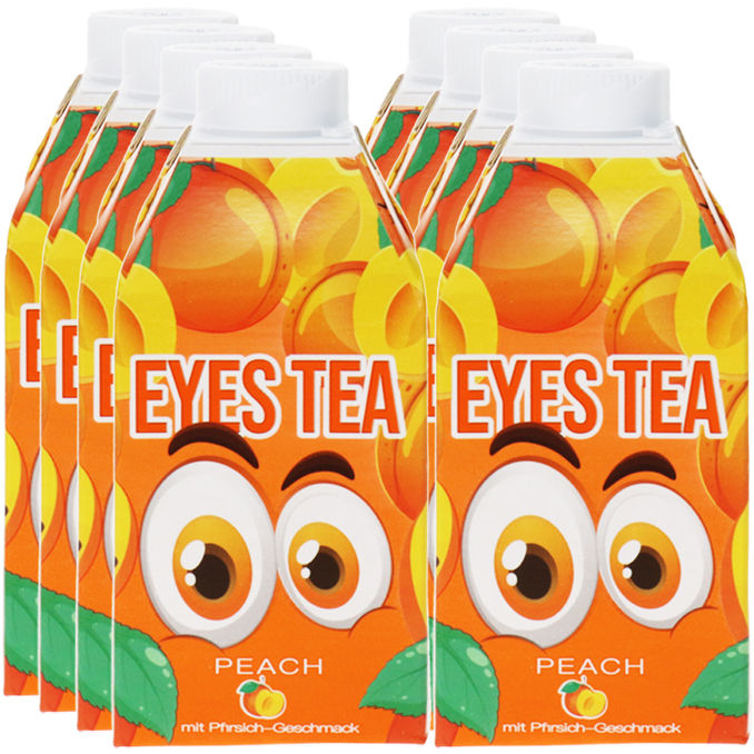 Eyes Pfirsich Eistee, 8er Pack