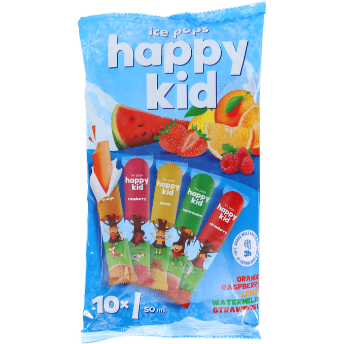 Happy Kid Wassereis, 10er Pack 