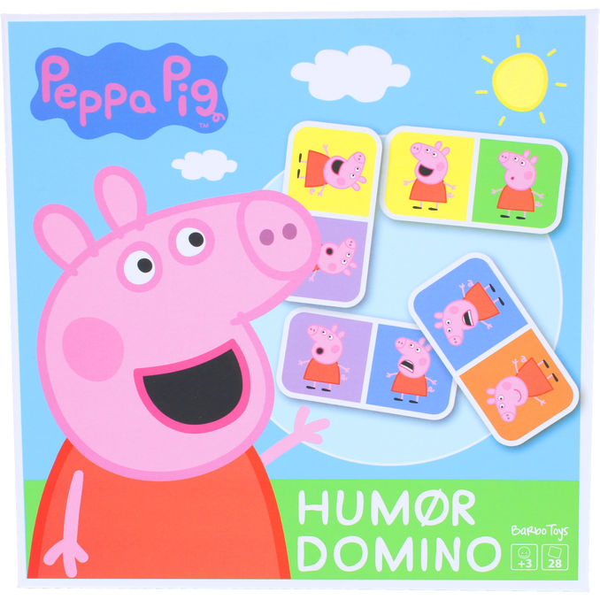 Peppa Pig Spil Gurli Gris - Humør Domino