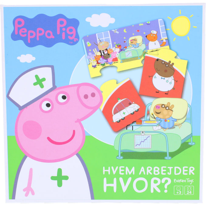 Peppa Pig Spil Gurli Gris - Hvem Arbejder Hvor?