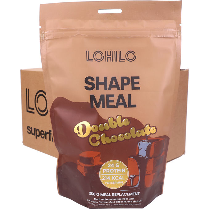Lohilo Shape Meal Double Chokolade 4-pak