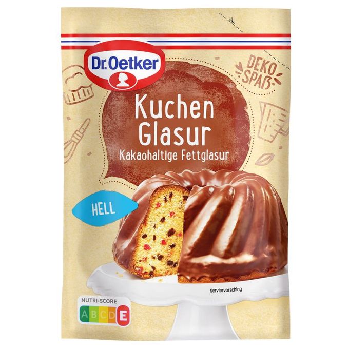 Dr. Oetker Kuchen Glasur hell