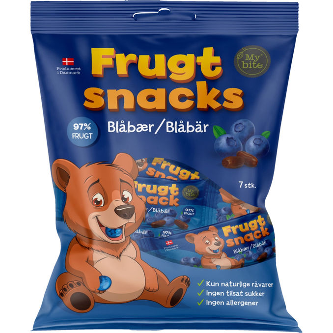 MyBite Fruktsnacks Blåbär