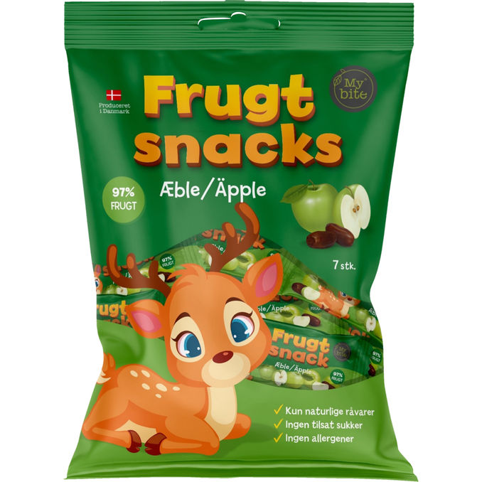 MyBite Frugt Snacks Æble