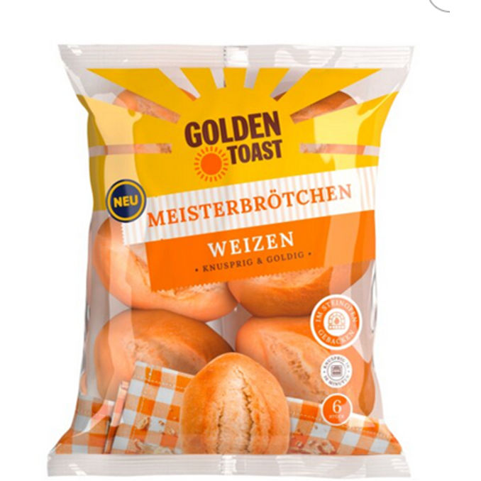 Golden Toast Weizenbrötchen