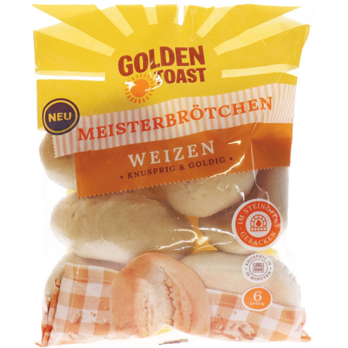 Golden Toast Weizenbrötchen