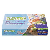 CLENTAX Gefrierbeutel 5 Liter, 6 Stück