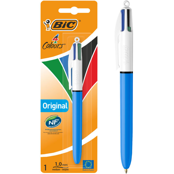 Bic Kuglepen 4 Farver