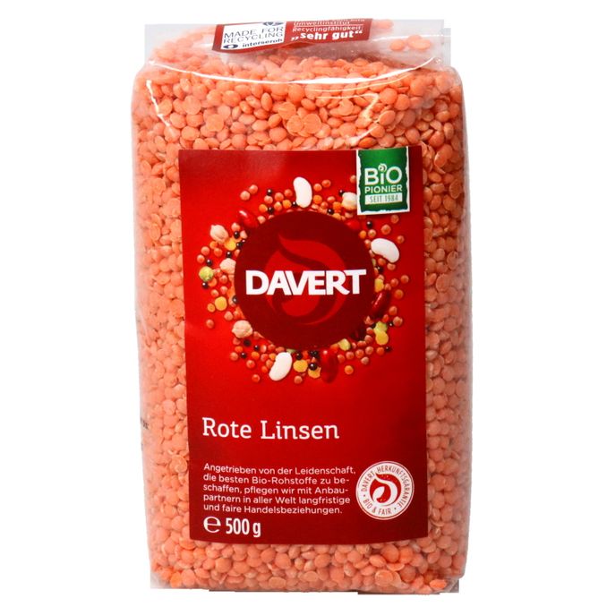 Davert BIO Rote Linsen