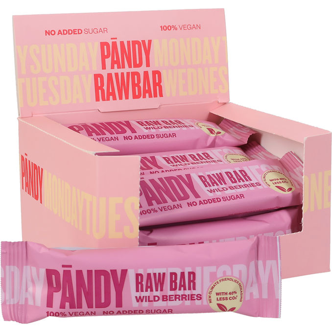 Pändy Rawbars Wildberries 15-pak