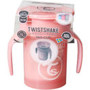 TwistShake Trinklernbecher 360 Grad Pastellpink