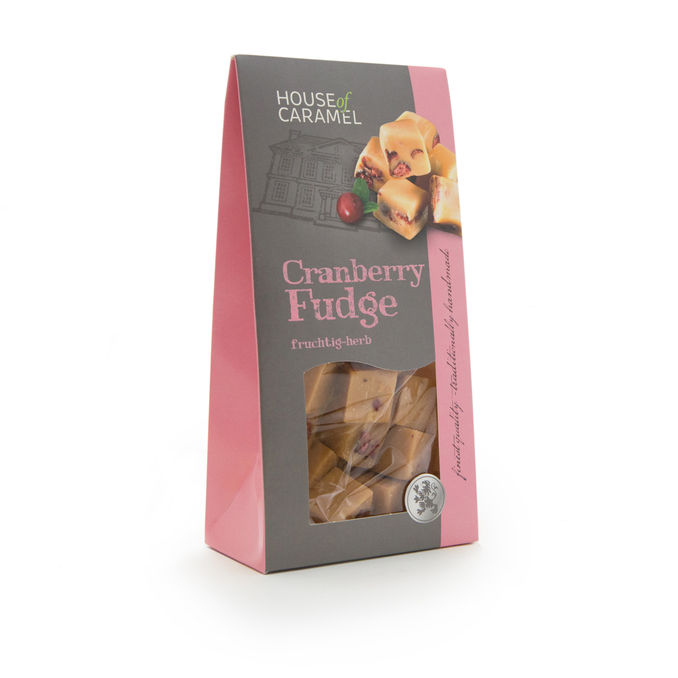 House of Caramel Cranberry Fudge