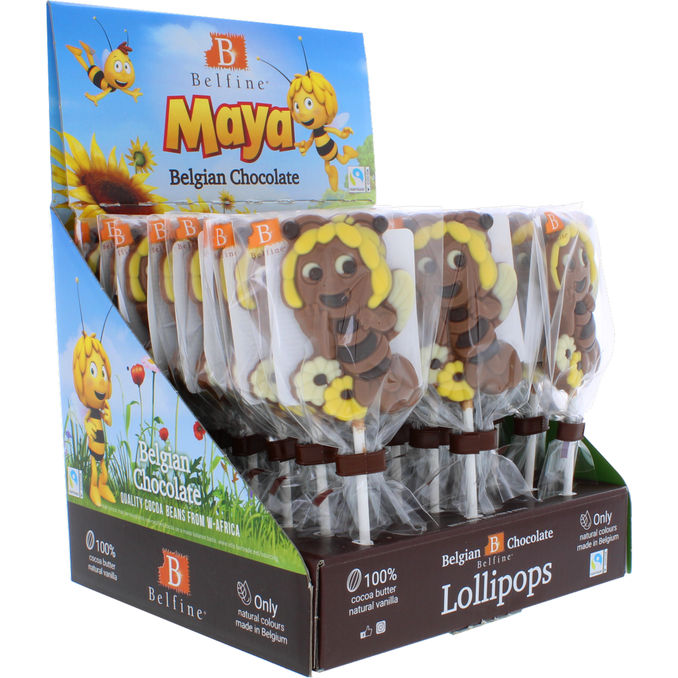Belfine Belgiska Choklad Klubbor Bi 24-pack