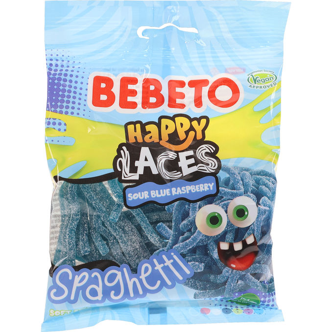 Bebeeto Slikspaghetti Sure Blå Hindbær