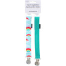 Geggamoja Geg Pacifier holder 2-pack Rainbow 67 One Size 2pcs