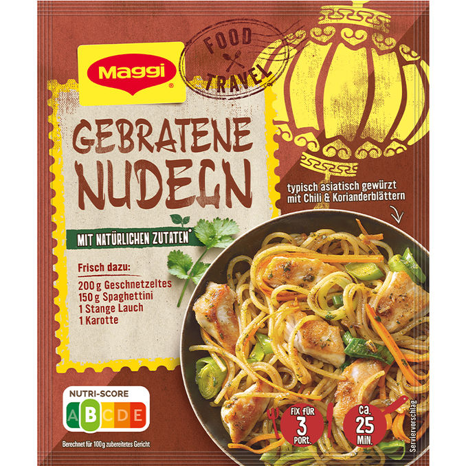 Maggi Gebratene Nudeln