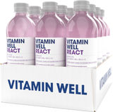 Vitamin well Vitaminwasser React, 12er Pack (EINWEG) zzgl. Pfand
