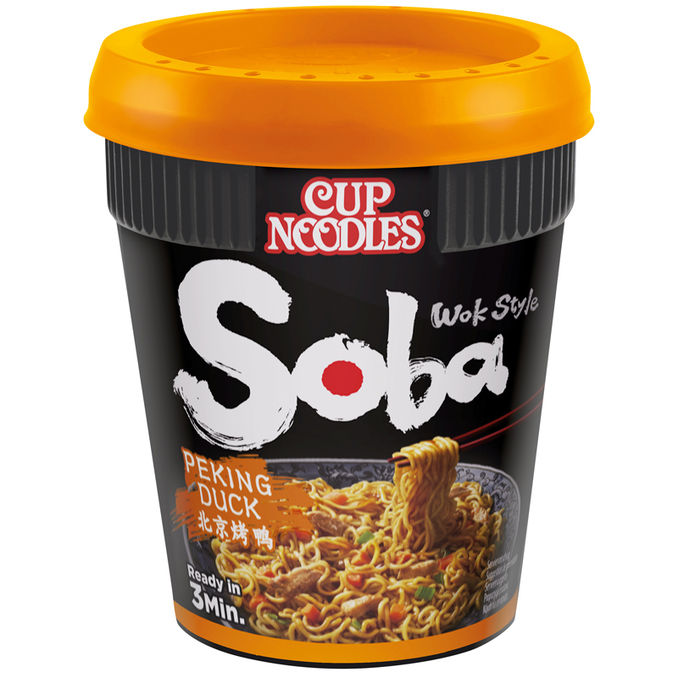 Cup Noodles Instant Nudeln Soba Peking Duck