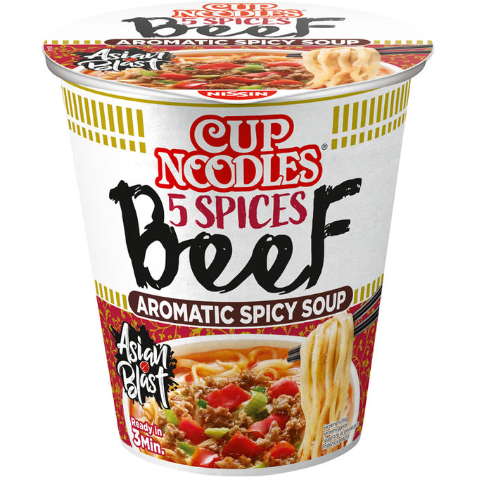 Cup Noodles Instantnudeln Rind