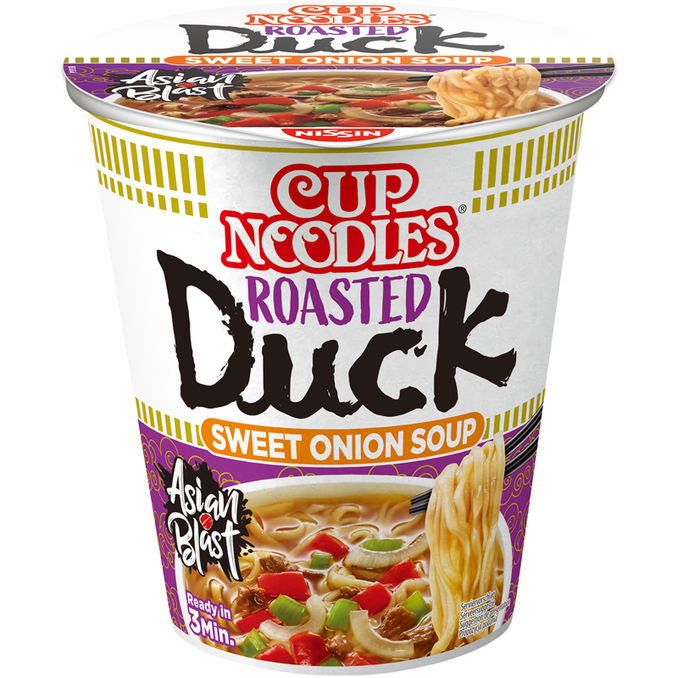 Cup Noodles Instantnudeln Gebratene Ente