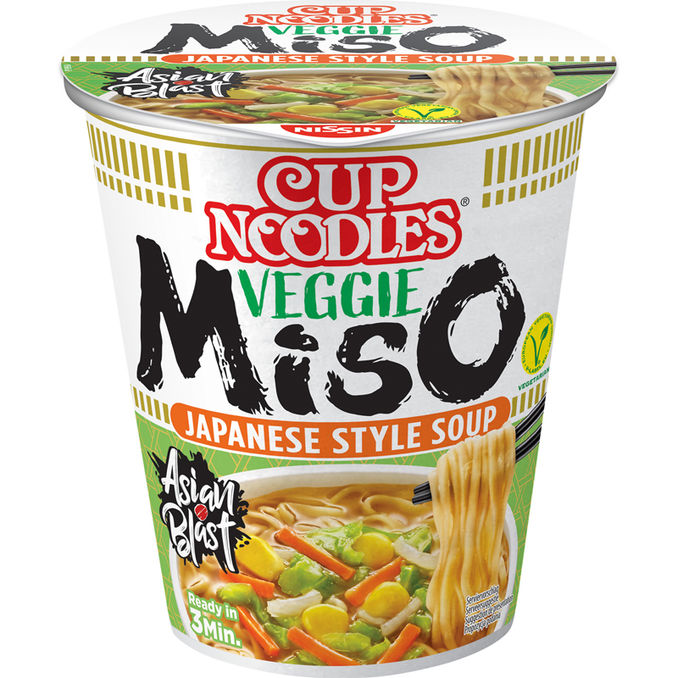 Cup Noodles Instantnudeln Veggie Miso