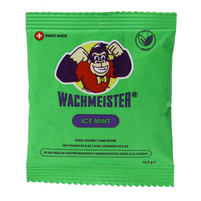 Wachmeister Koffein Mate Bonbons Ice Mint