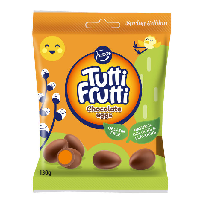 Fazer 3 x Tutti Frutti Chokladägg