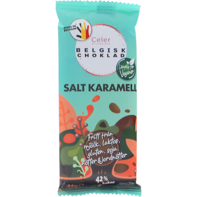 Celer Vegansk Chokolade Saltkaramel 44 g