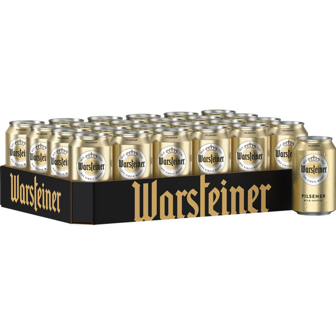 Warsteiner Pilsener, 24er Pack (EINWEG) zzgl. Pfand