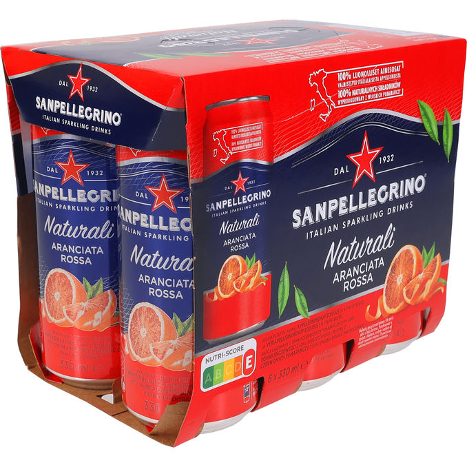 San Pellegrino Aranciata Rosso 6-pack