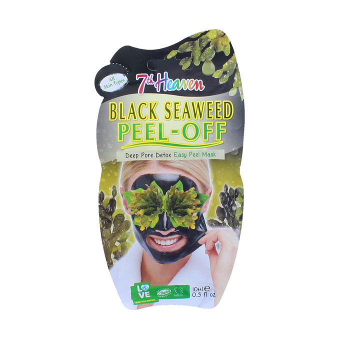 7th Heaven Ansiktsmask Peel-Off Black Seaweed