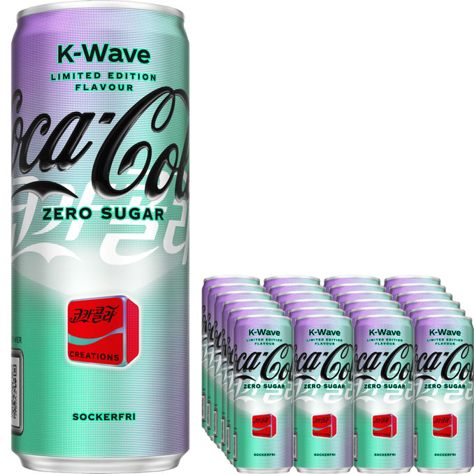 Coca Cola Coca-Cola Zero K-Wave 24-pack 