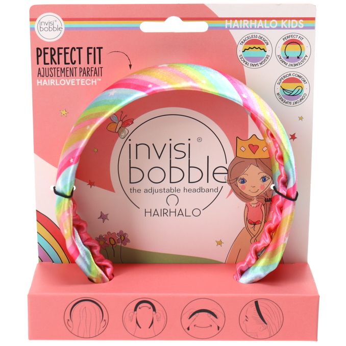 Invisibobble Haarband Hairhalo Kids Rainbow Crown