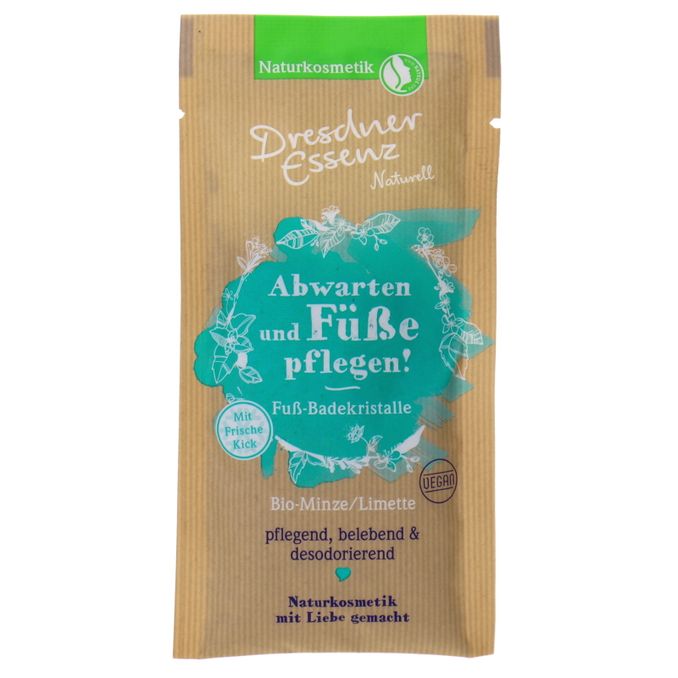 DRESDNERESSENZ Fußbad Organic Mint & Lime