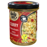 Daily Deli Veganer Kichererbsencurry mit Grünkohl