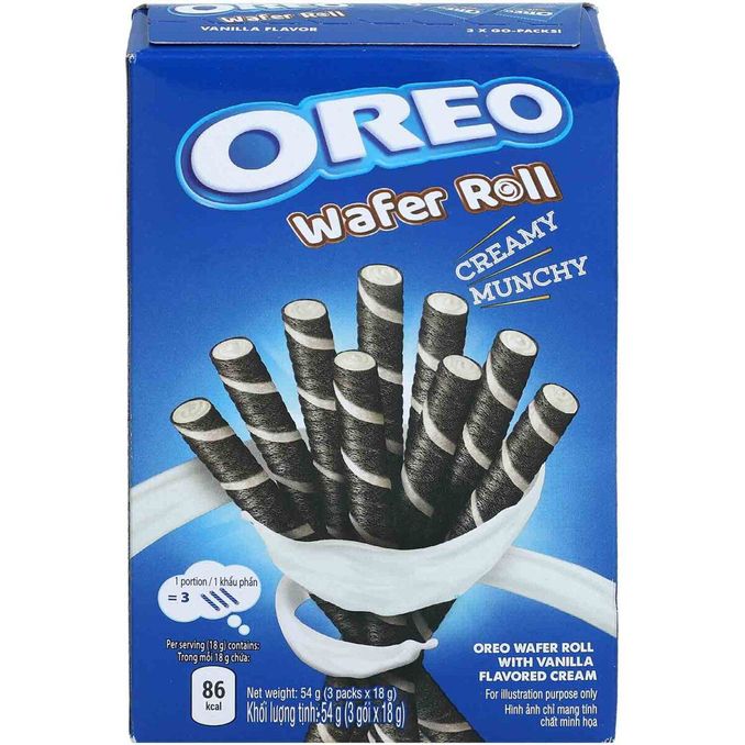 Oreo Wafer Roll Vanille