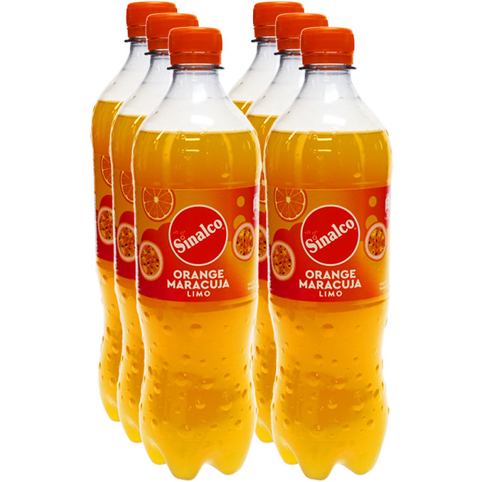 Sinalco Limo Orange-Maracuja, 6er Pack