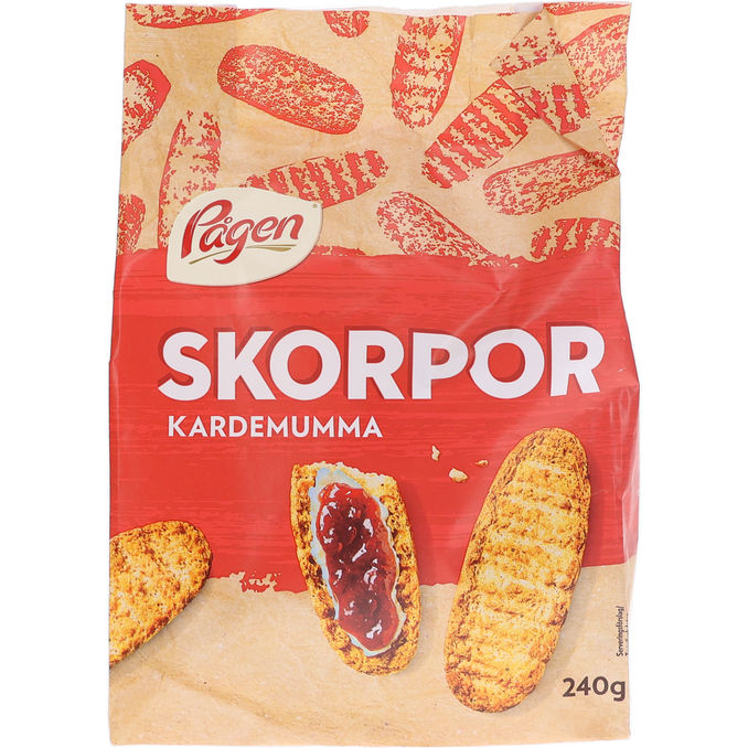 Pågen Skorper Kardemumme