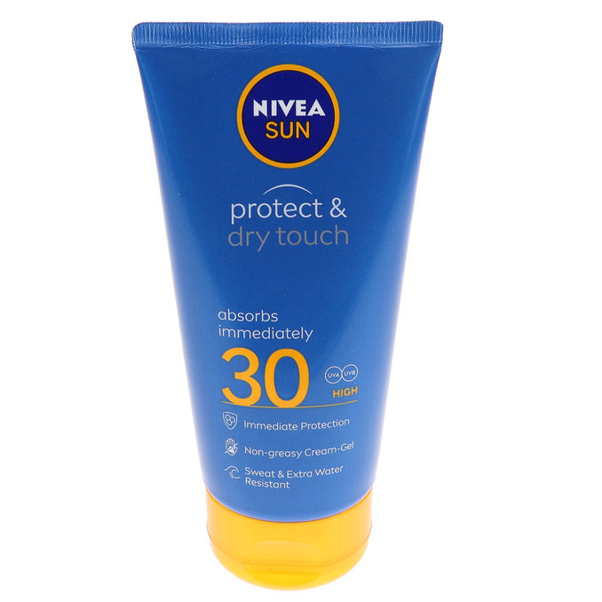 Nivea Solbeskyttelse Lotion Protect & Dry SPF 30