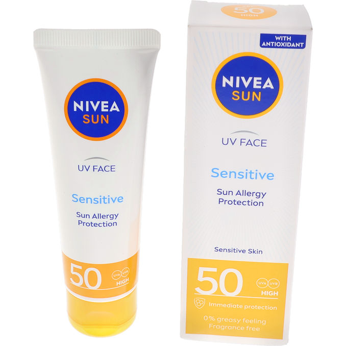 Nivea Sun Face Care Sensitive SPF 50 50ml