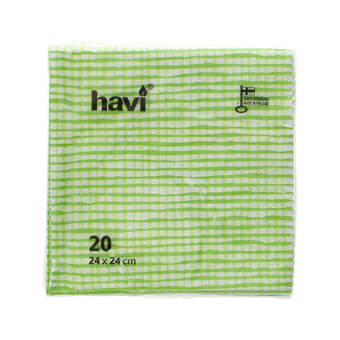 havi Servetter Gröna 20-pack 