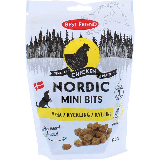 Best Friend Hunde Snacks Mini Bits Kylling