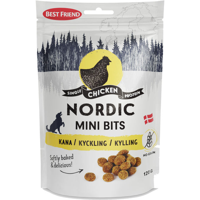 Best Friend Nordic Mini Bits Kanamakupala Koirille